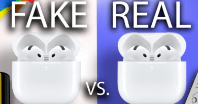 Airpods reales versus replicas