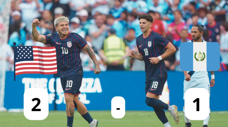 Estados Unidos vs Guatemala